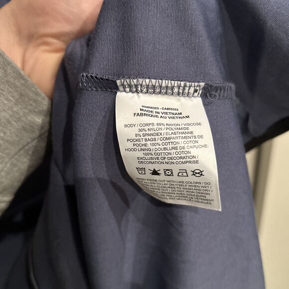 Nike Sportswear Tech Fleece Lightweight Hoodie Jacket Blue Mens 3XL DX0822-491 - Picture 5 of 9